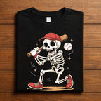 Skeleton Baseball Halloween Shirt, Ghost Baseball Sweatshirt