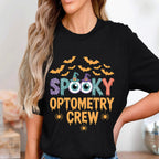 Spooky Optometry Crew Shirt, Funny Halloween Eye Doctor Team Tee, Cute Optometrist Halloween Costume Shirt For Groups, Halloween Optometry