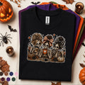 Skeleton Besties Halloween Shirt, Spooky Coffee T Shirt