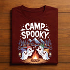 Camp Spooky Shirt, Cute Ghost Campfire Halloween Tee, Ghost Marshmallow Shirt, Cozy Fall Cabin Shirt, Spooky Campfire Tee, Camp Sweatshirt