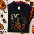 Stay Creepy Halloween Shirt, Plague Doctor Witch Tee