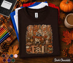 Feral Girl Fall Shirt, Cute Raccoon Autumn Tee, Cozy Woodland Animal Pumpkin Shirt, Rustic Harvest Season Sweatshirt, Funny Fall Lover Gift