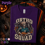 Orthopedic Nurse Halloween Shirt, Ortho Squad Skeleton Tee, Spooky Orthopedic Nurse Gift, Healthcare Worker Halloween T Shirt, Ortho Crew