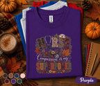 Nurse Compassion Is My Superpower Fall Shirt, Autumn Nurse Appreciation Tee, Pumpkin Nursing Shirt, Thanksgiving Nurse Gift