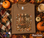 Pumpkin Farm Life Shirt, Cute Fall Pumpkin Patch Tee, Rustic Autumn Harvest Shirt, Thanksgiving Farmhouse Shirt, Cozy Fall Gift for Her