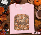 Pumpkin Pie Lover Shirt Cute Thanksgiving Fall Tee Cozy Autumn Pumpkin Dessert Lover Gift Harvest Festival Pumpkin Spice Season Shirt