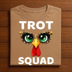 Run Thanksgiving Running Turkey Trot Shirt Women Trot Squad Shirt, Fall Family Thanksgiving Matching Tee, Gift Thanksgiving Sweatshirt