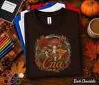 CNA Fall Shirt, Autumn CNA Mushroom Shirt, Certified Nursing Assistant Tee, Healthcare Worker Gift, Cozy Medical Staff Sweatshirt