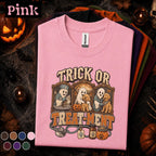 Veterinary Halloween Shirt, Trick or Treatment Vet Tech Tee, Spooky Veterinarian Gift, Cute Ghost Animal Clinic Fall Veterinary T-Shirt