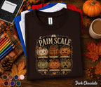 Pain Scale Pumpkin Shirt, Funny Nurse Halloween Shirt, Medical Pumpkin Tee, ER Nurse Fall Shirt, Healthcare Worker Gift, RN CNA Nursing