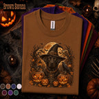 Halloween Black Lab Shirt, Witch Dog T Shirt, Spooky Labrador Tee, Pumpkin Shirt, Dog Lover Halloween Gift, Witchy Fall Tee