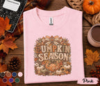 Pumpkin Season Shirt Cozy Fall Pumpkin Tee Autumn Harvest Thanksgiving Shirt Cute Pumpkin Lover Gift Farmhouse Fall Sweatshirt