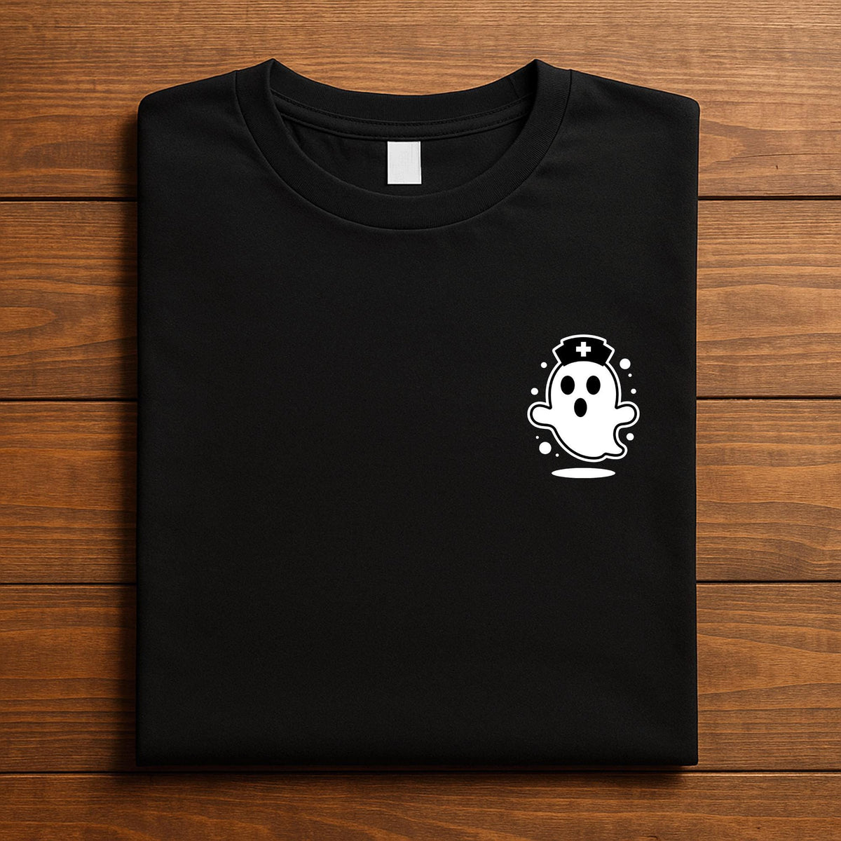 Cute Ghost Nurse Shirt, Minimal Halloween Medical Tee, Cute Nurse Ghost T-Shirt, Gift Nurse Halloween Shirt, Halloween Nurse Sweatshirt