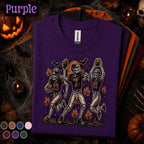 Skeleton Football Halloween Shirt, Spooky Football Team Tee, Vintage Game Day T Shirt, Fall Sports, Halloween Gift for Football Fans