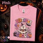 Birthday Ghoul Halloween Shirt, Cute Ghost Birthday Tee, Spooky Birthday Party Shirt, October Birthday Gift, Boo Ghost Halloween T-Shirt