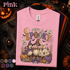 Just A Spooky Goose Halloween Shirt, Witch Goose Tee, Funny Ghost Duck Tshirt, Cute Pumpkin Costume Tee, Spooky Season Gift