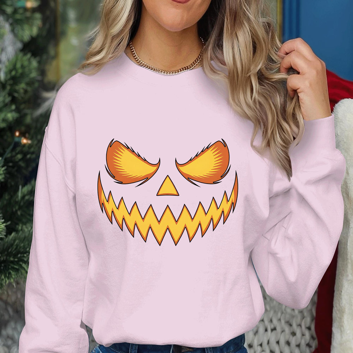 Creepy Jack O Lantern Pumpkin Face Shirt, Spooky Halloween Evil Eyes And Sharp Teeth Tee, Scary Pumpkin Graphic Costume, Jack O Lantern Tee