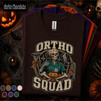 Orthopedic Nurse Halloween Shirt, Ortho Squad Skeleton Tee, Spooky Orthopedic Nurse Gift, Healthcare Worker Halloween T Shirt, Ortho Crew