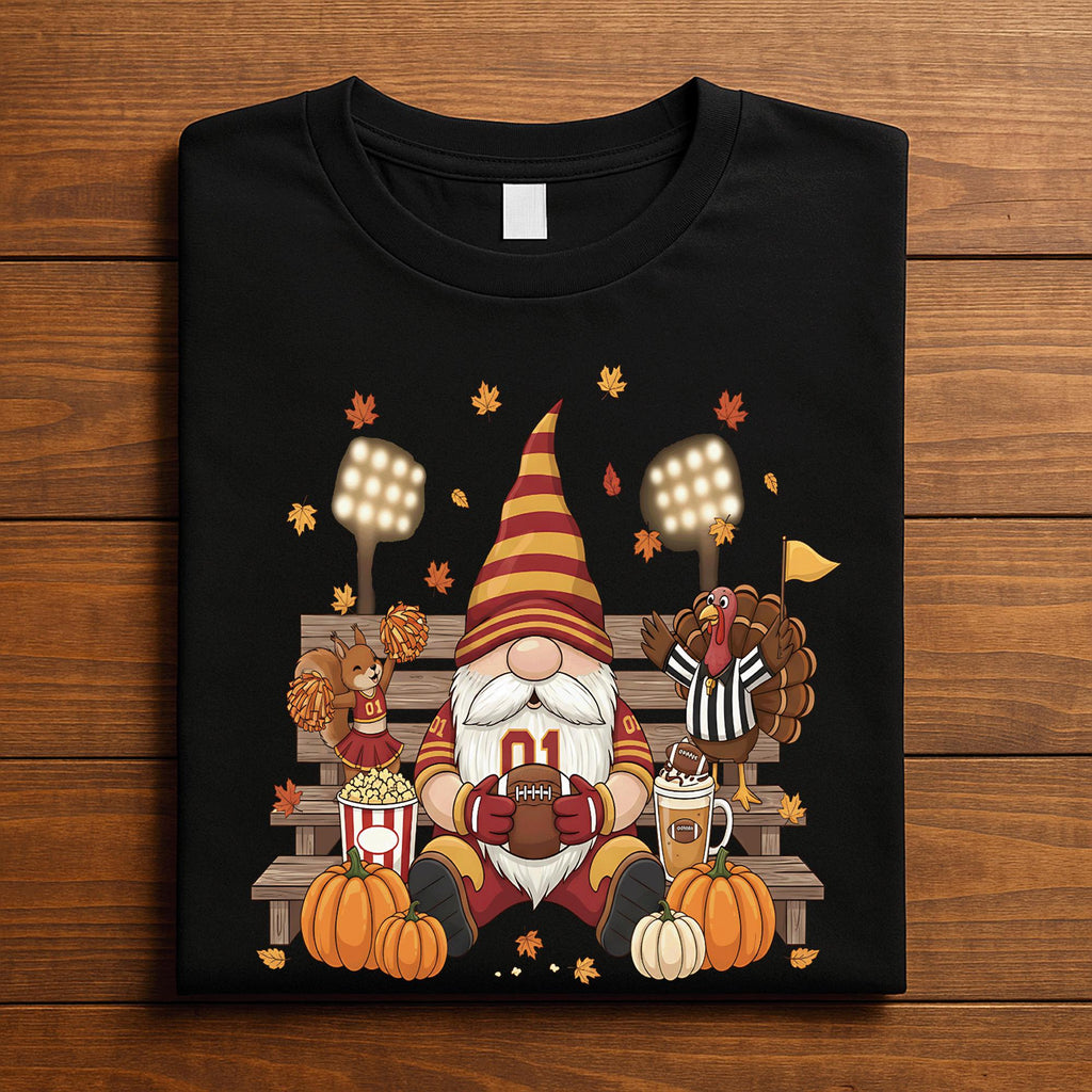 Thanksgiving Football Shirt, Fall Football Thanksgiving Tee