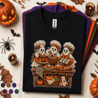 Cute Ghost Baker Halloween Shirt, Spooky Baking Tee