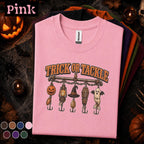 Trick or Tackle Halloween Fishing Shirt, Funny Fisherman Tee, Spooky Fishing Lure Shirt, Pumpkin Ghost Angler Gift, Fall Fishing Tee