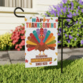Celebrating Immigrants Thanksgiving Garden Flag | Pro Immigration Thanksgiving Fall Autumn Yard Flag Banner, Anti Tru...