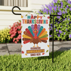 Celebrating Immigrants Thanksgiving Garden Flag | Pro Immigration Thanksgiving Fall Autumn Yard Flag Banner, Anti Tru...