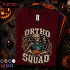 Orthopedic Nurse Halloween Shirt, Ortho Squad Skeleton Tee, Spooky Orthopedic Nurse Gift, Healthcare Worker Halloween T Shirt, Ortho Crew