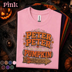 Peter Peter Pumpkin Eater Halloween Shirt, Funny Fall Tee, Vintage Pumpkin Saying, Spooky Season Shirt, Autumn Party Gift Tee