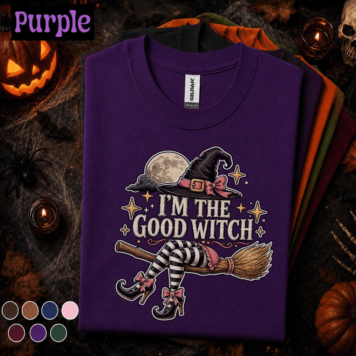 Good Witch Halloween Shirt, Funny Witch T Shirt, Spooky Season Tee, Witch Broom Shirt, Cute Halloween Gift, Witchy Fall Tee