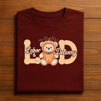Labor and Delivery Nurse Shirt Pumpkin Costume Bear Maternity Halloween OB Nurse Gift Fall Hospital Staff LD Fall T-Shirt, NICU Thanksgiving