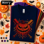 Drip Halloween Baseball Shirt, Scary Pumpkin Baseball Tee, Jack O Lantern Sports Shirt, Spooky Game Day Top, Baseball Halloween Gift