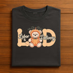 Labor and Delivery Nurse Shirt Pumpkin Costume Bear Maternity Halloween OB Nurse Gift Fall Hospital Staff LD Fall T-S...
