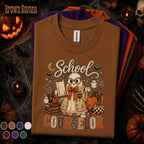 School Counselor Halloween Shirt, Cute Ghost Counselor Tee, Spooky Fall School Counseling Shirt, Pumpkin Counselor Gift for Women