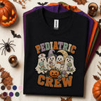 Pediatric Crew Halloween Shirt, Cute Ghost Nurse Tee