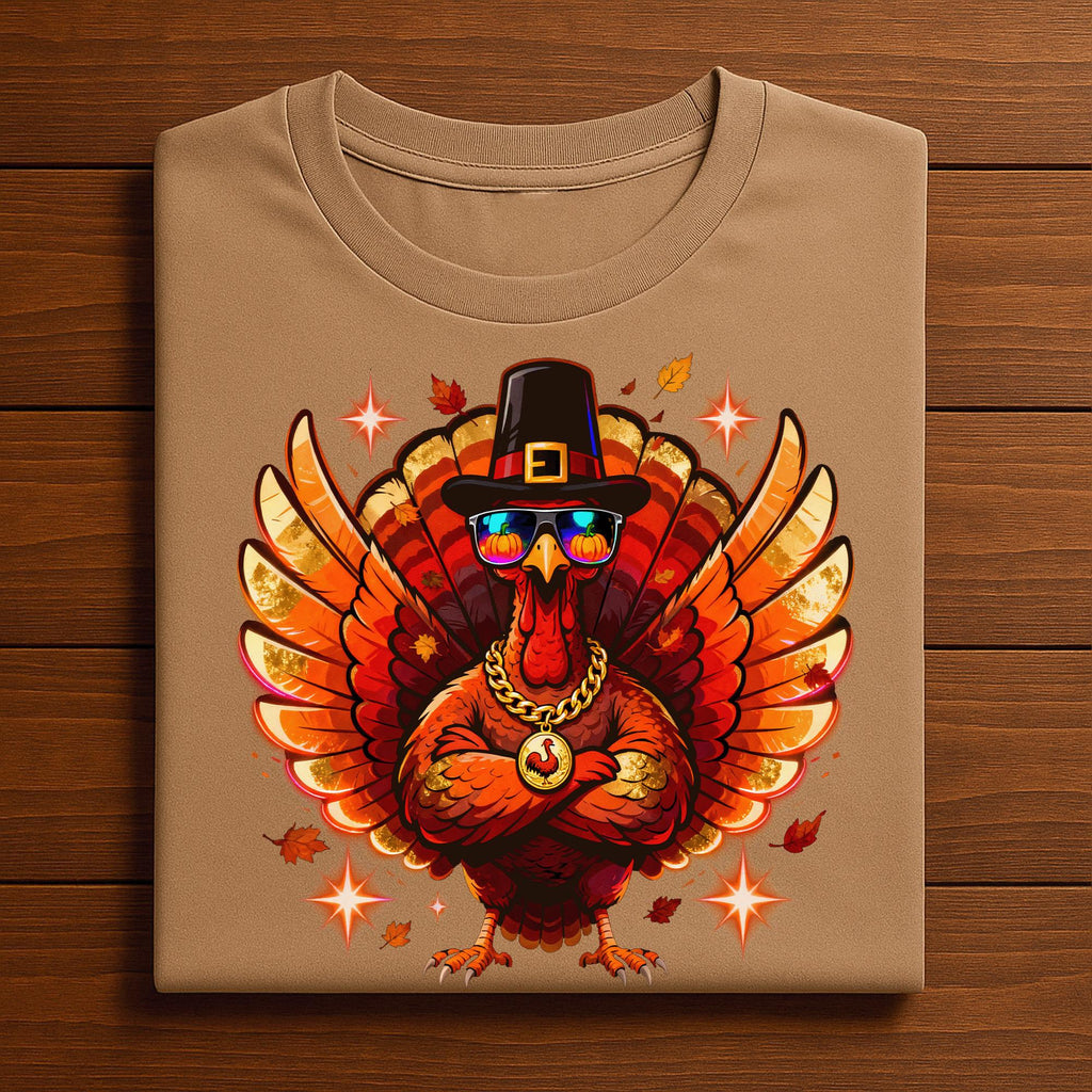 Hilarious Dab Turkey Thanksgiving Autumn Cool Vibes Tee, Turkey Shirt, Thanksgiving Shirt, Gift Thanksgiving Sweatshirt, Thanksgiving Hoodie