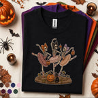 Skeleton Ballerina Halloween Shirt, Dancing Skeleton Ballet Tee