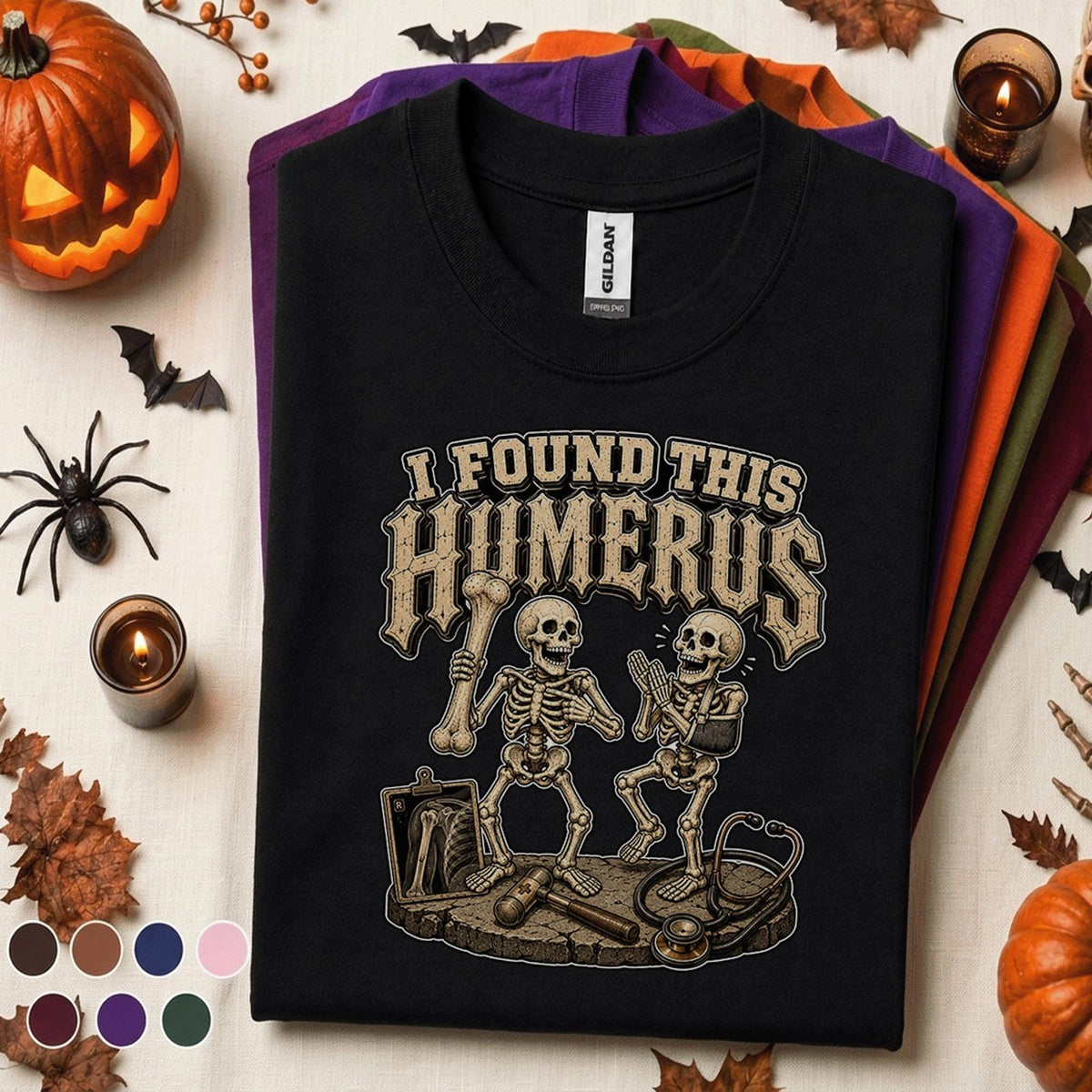 I Found This Humerus Halloween Shirt, Funny Orthopedic Nurse Tee
