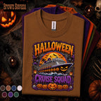 Halloween Cruise Squad Shirt, Spooky Cruise Vacation Tee, Pumpkin Ship Halloween Shirt, Matching Family Group Cruise Trip Gift Tee