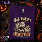 Halloween Accountant Shirt, Funny Ghost Accounting Tee, Scary All Year CPA Gift, Bookkeeper Halloween Shirt, Spooky Finance Office Tee