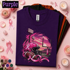 Breast Cancer Awareness Football Shirt, Pink Ribbon Game Day Tee, Pink Out Football Shirt, October Awareness Support Gift for Women