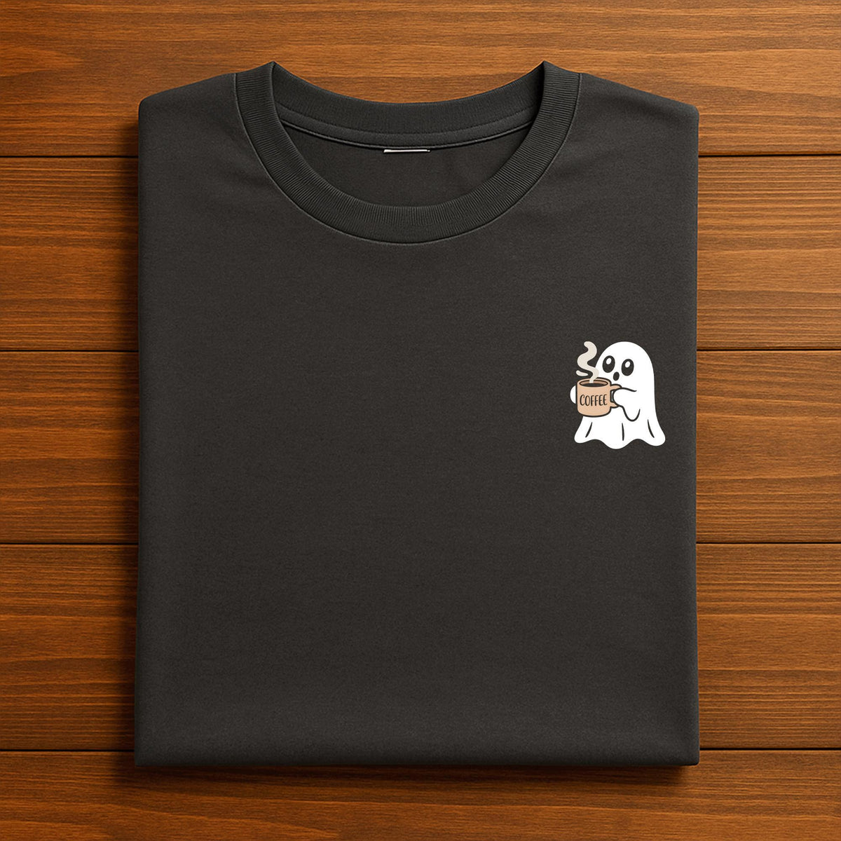 Cute Ghost Coffee Shirt, Funny Halloween Coffee Lover Tee, Cozy Spooky Season Shirt, Coffee Halloween T-Shirt Fall Aesthetic Sweatshirt