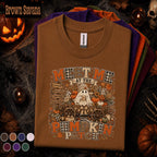 Meet Me at the Pumpkin Patch Shirt, Cute Ghost Halloween Tee, Fall Pumpkin Shirt, Cozy Autumn Tee, Spooky Season Gift for Her