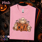 CMA Halloween Shirt, Certified Medical Assistant Ghost Tee, Spooky Healthcare Worker Gift, Cute Medical Assistant Fall Nursing T-Shirt