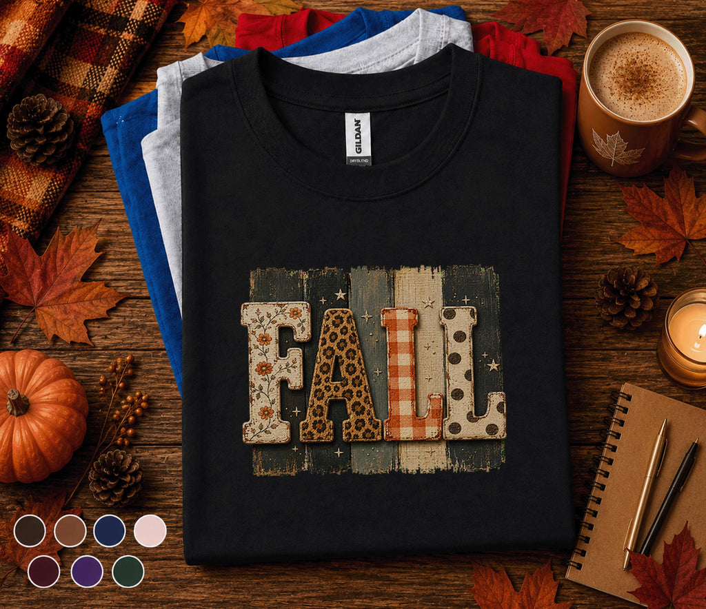 Fall Shirt, Rustic Autumn Tee
