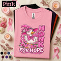 Breast Cancer Awareness Shirt, Honk for Hope Duck Tee