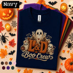 L&D Boo Crew Halloween Shirt, Labor and Delivery Nurse Tee, Cute Ghost Nurse Shirt, Spooky Maternity Nurse Gift, Halloween Nursing Tee