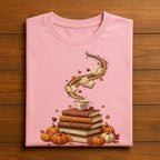 Librarians Thanksgiving Book Pumpkin Autumn, Fall Reader Autumn Teacher Pumpkin Librarian, Fall Coffee Tea Tee, Gift Fall Teacher Sweatshirt