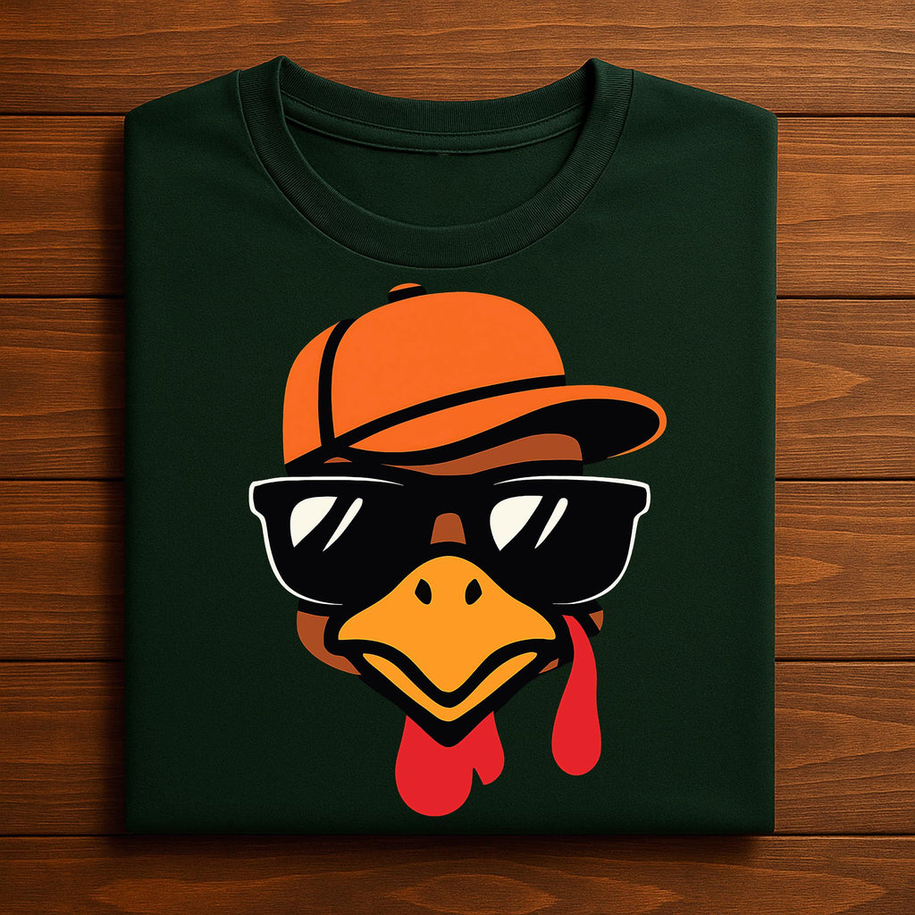 Boys Turkey Face Thanksgiving Trucker Hat Glasses Mens Kids, Gift Thanksgiving Sweatshirt, Thanksgiving Shirt For Boys