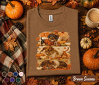 Cute Dachshund Fall Shirt, Autumn Wiener Dog Pumpkin Tee, Cozy Doxie Lover Sweatshirt, Thanksgiving Dog Shirt, Fall Puppy Tee